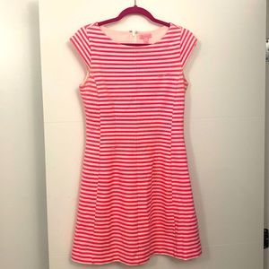 Lilly Pulitzer Bright Pink Stripes Shift